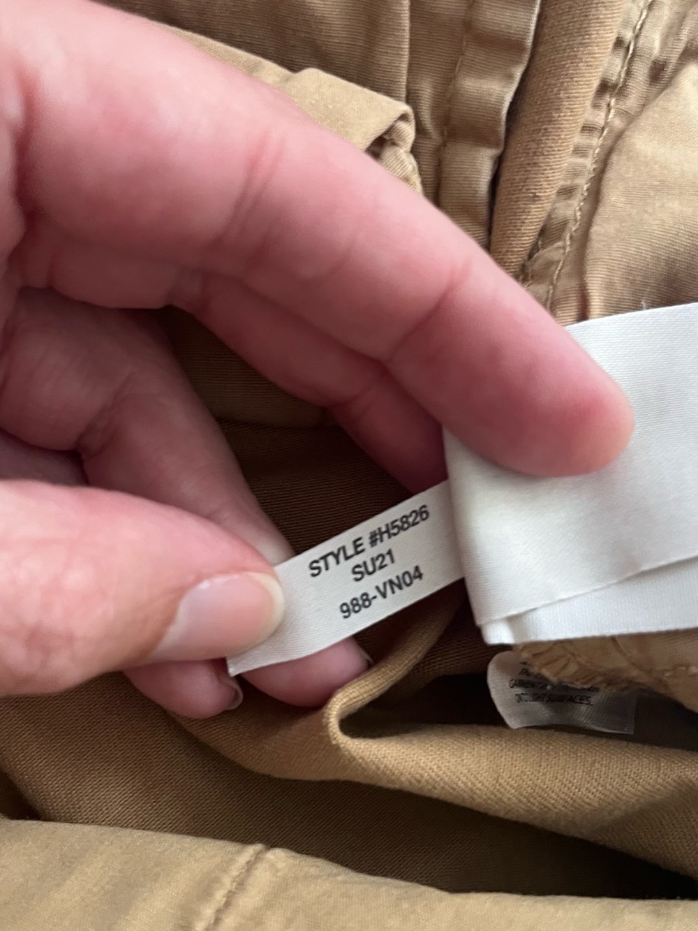J. Crew Tan 10" Bermuda Stretch Chino Short Size 4 Summer H5826 - Picture 9 of 14